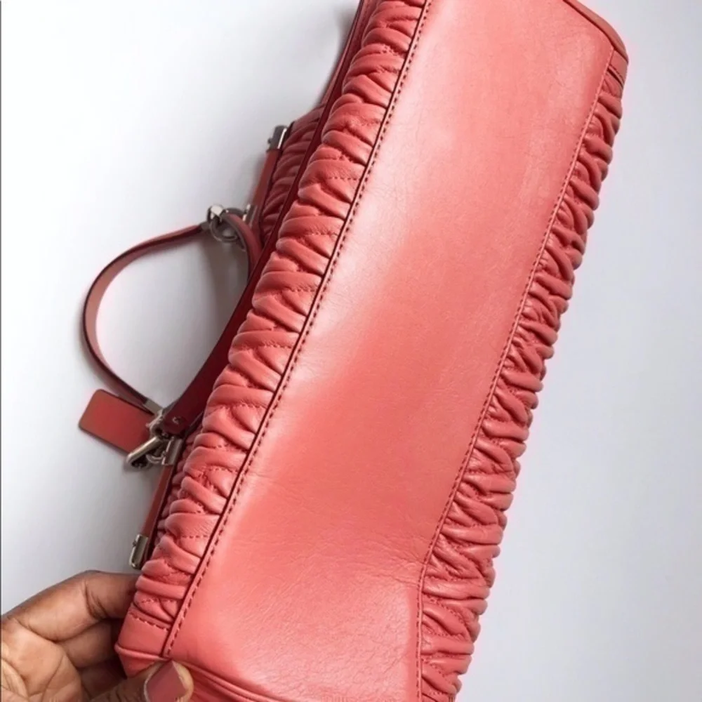 Coach Madison gathered purse